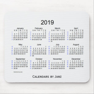 2019 White Smoke 52 Week Agenda van Janz Muismat