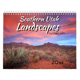 2019 Zuid-Utah Landscapes Fotografie Kalender