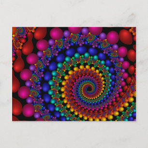 201 Fractal Briefkaart