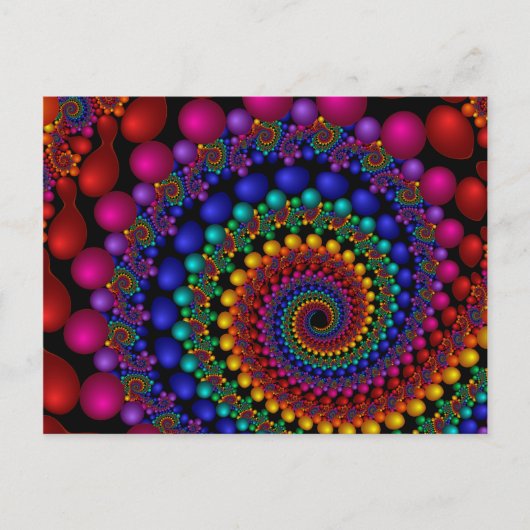 201 Fractal Briefkaart (Voorkant)