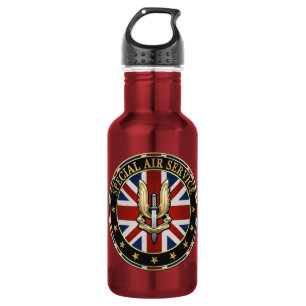 [201] Special Air Service (SAS)-badge [3D] Waterfles