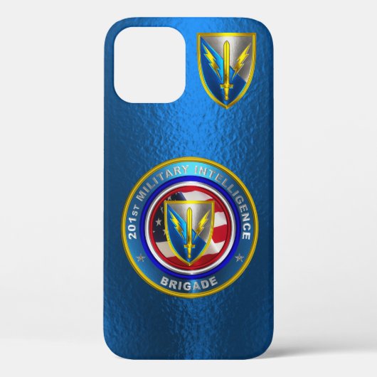 201e brigade van de militaire inlichtingendiensten Case-Mate iPhone case (Achterkant)