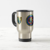 201e brigade van de militaire inlichtingendiensten reisbeker (Voorkant links)