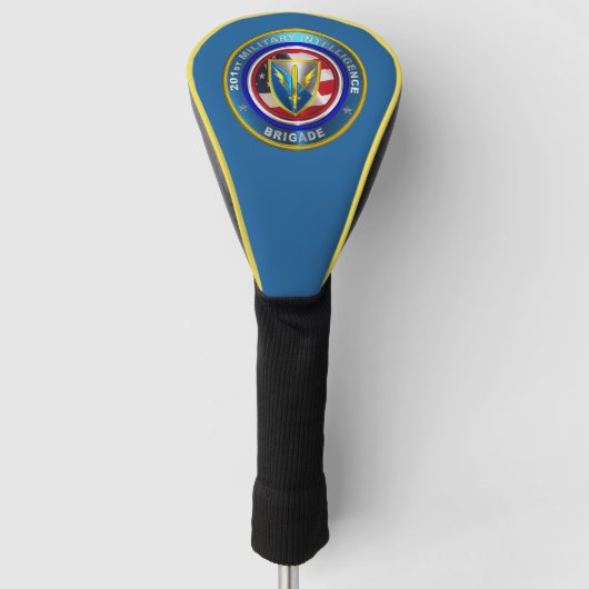 201ste Expeditie Militaire Inlichting Brigade Golfheadcover (Voorkant)