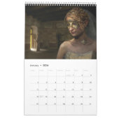 201X digitale surrealistische en fantastische kuns Kalender (Jan 2026)