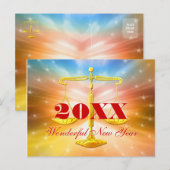 201x geweldig nieuwjaar | Wet Kantoor Feestdagenkaart (Voorkant / Achterkant)