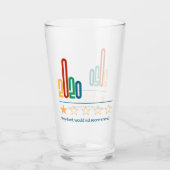 2020 1 ster zou geen nieuwjaar aanraden glas (Voorkant)