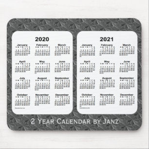 2020-2021 Black Diamonds 2 jaar agenda van Janz Muismat