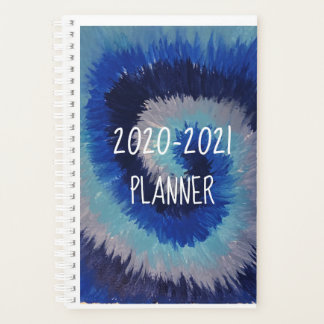 2020-2021 Blauwe kleurstof Planner
