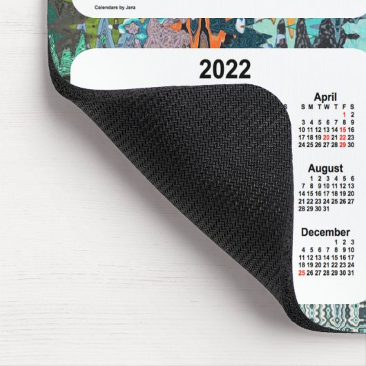 2020-2023 Crazy Quilt Holiday Agenda van Janz Muismat (Hoek)