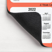 2020-2023 Tomato Red, 4 jaar agenda van Janz Muismat (Hoek)