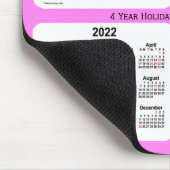 2020-2023 Violet 4 Year Holiday Calendar door Janz Muismat (Hoek)