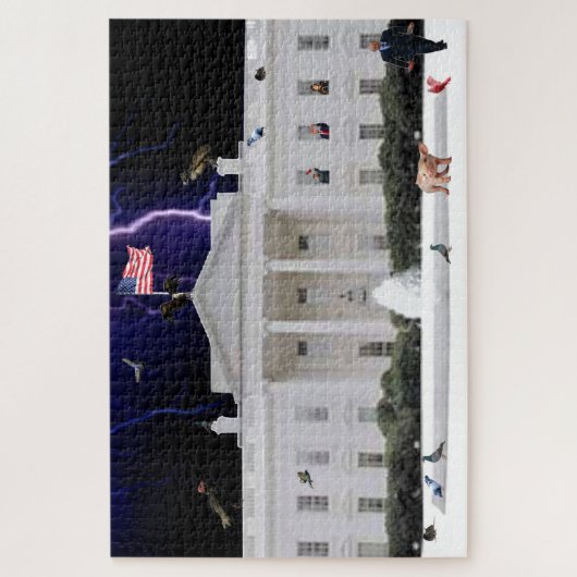 2020 A White House Nightmare 1.014 stuks Legpuzzel (Verticaal)