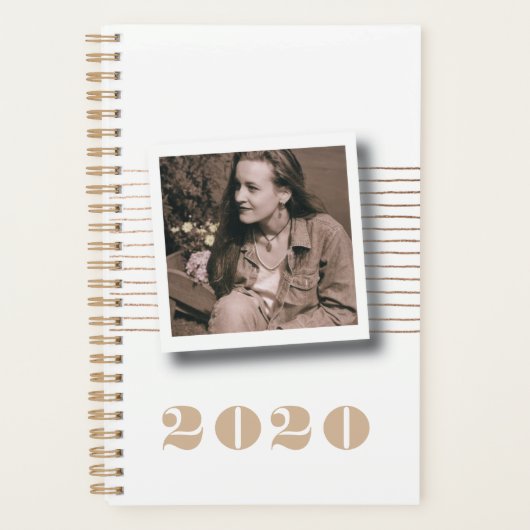 2020 Aangepaste persoonlijke foto's keuzeplanner f Planner (Voorkant)