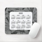 2020 Abstract zwart art kalender van Janz Muismat (Met muis)