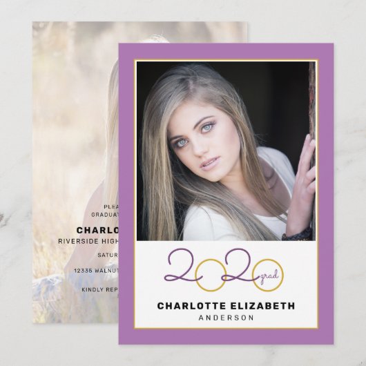 2020 Afstudeerder | 2 Uitnodiging fotograaf (Voorkant / Achterkant)