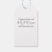 2020 Afstuderen Cadeaulabel (Achterkant)