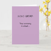 2020 Afstuderen gefeliciteerd Kaart (Gele Bloem)