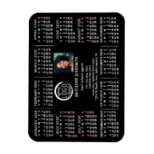 2020 Agenda Aangepaste zakelijke Logo Fototekst Ge Magneet (Verticaal)