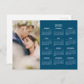 2020 Agenda Uw foto Briefkaart (Voorkant / Achterkant)