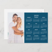 2020 Agenda Uw foto Feestdagenkaart (Voorkant / Achterkant)