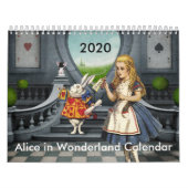 2020 Alice in Wonderland kalender (Hoes)