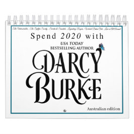 2020 AUS Darcy Burke Historical Romance Calendar Kalender