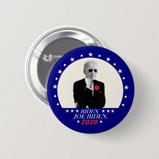 2020 Biden, Joe Biden Ronde Button 5,7 Cm (Voorkant /achterkant)