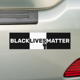 2020 BLM-beweging - zwarte handschoenen Bumpersticker