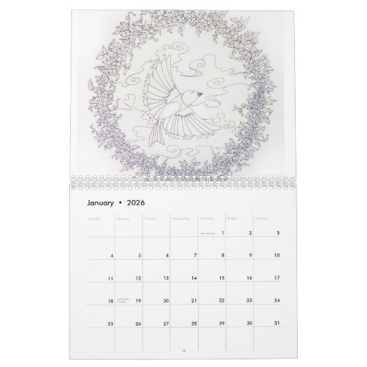 2020 Bloggess Agenda...neem 11.000 Kalender (Jan 2026)