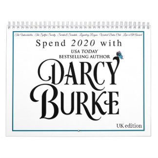 2020 Britse Darcy Burke Historical Romance Calenda Kalender