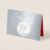 2020 Chinees Wenskaart van het jaar Luxe 2020 Folie Kaarten (Voorkant)