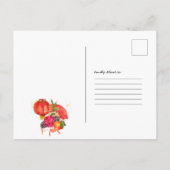 2020 Chinese nieuwjaarsfeestkaart Briefkaart (Achterkant)