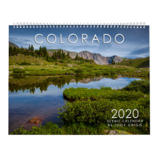 2020 COLORADO Schilderachtig agenda Kalender