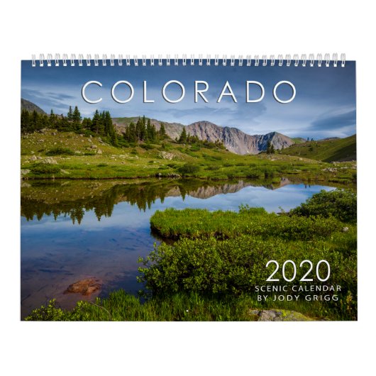 2020 COLORADO Schilderachtig agenda Kalender (Hoes)