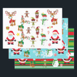 2020 Covid Christmas Face masker Santa Reindeer Inpakpapier Vel<br><div class="desc">Dit ontwerp werd gecreeerd door digitale kunst. Het kan worden gepersonaliseerd door de aanpassingsoptie te kiezen. Neem contact met me op colorflowcreations@gmail.com als je dit ontwerp op een ander product wilt gebruiken. Koop mijn oorspronkelijke abstracte acrylschilderij te koop op www.etsy.com/shop/colorflowart. Zie meer van mijn creaties of volg me op www.facebook.com/colorflowcreations,...</div>