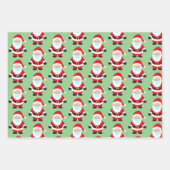 2020 Covid Christmas Face masker Santa Snowman Inpakpapier Vel (Voorkant)