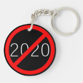 "2020 Cross-Out" Sleutelhanger (Achterkant)