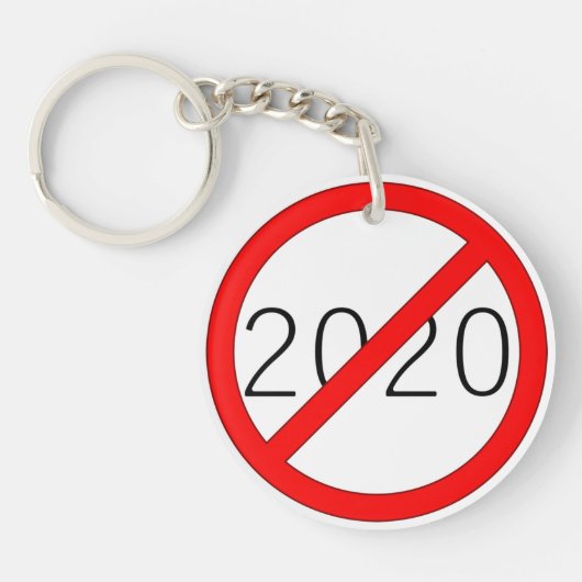 "2020 Cross-Out" Sleutelhanger (Voorkant)