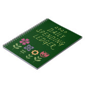 2020 Dagelijkse bestedingen Leidere financiële gro Notitieboek (Linkerzijde)