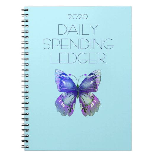 2020 Dagelijkse uitgave van een grotere boekenlegg Notitieboek (Voorkant)