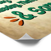 2020 dagen van de week Funny Lockdown Quarantine Poster (Hoek)