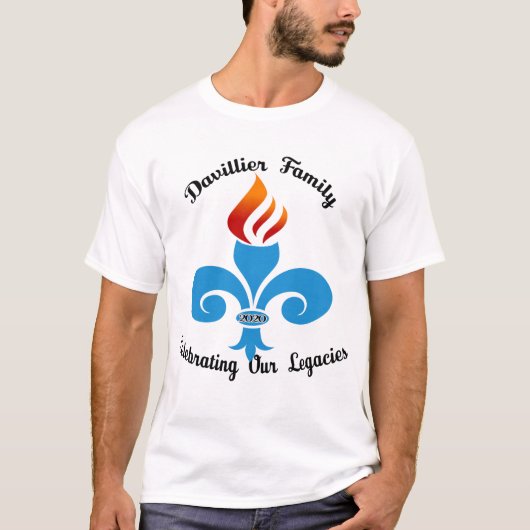 2020 Davillier Virtual Reunion T-shirt (Voorkant)
