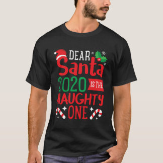 2020 De Ondeugende Een Grappige Kerst Pyjama Voor T-shirt