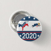 2020 Democraten Ronde Button 3,2 Cm (Voorkant /achterkant)