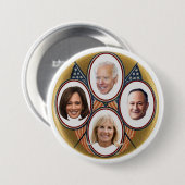 2020 Democratische Presidentieel Ticket Ronde Button 7,6 Cm (Voorkant /achterkant)