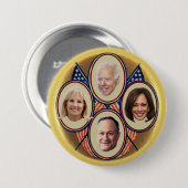 2020 Democratische Presidentieel Ticket Ronde Button 7,6 Cm (Voorkant /achterkant)