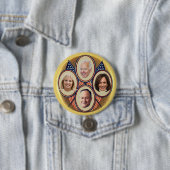 2020 Democratische Presidentieel Ticket Ronde Button 7,6 Cm (In situ)
