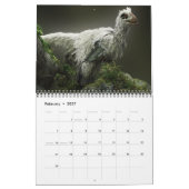 2020 DINOSAUR WERELDKALENDAR: Kinder agenda afdruk Kalender (Feb 2027)