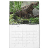 2020 DINOSAUR WERELDKALENDAR: Kinder agenda afdruk Kalender (Jan 2027)